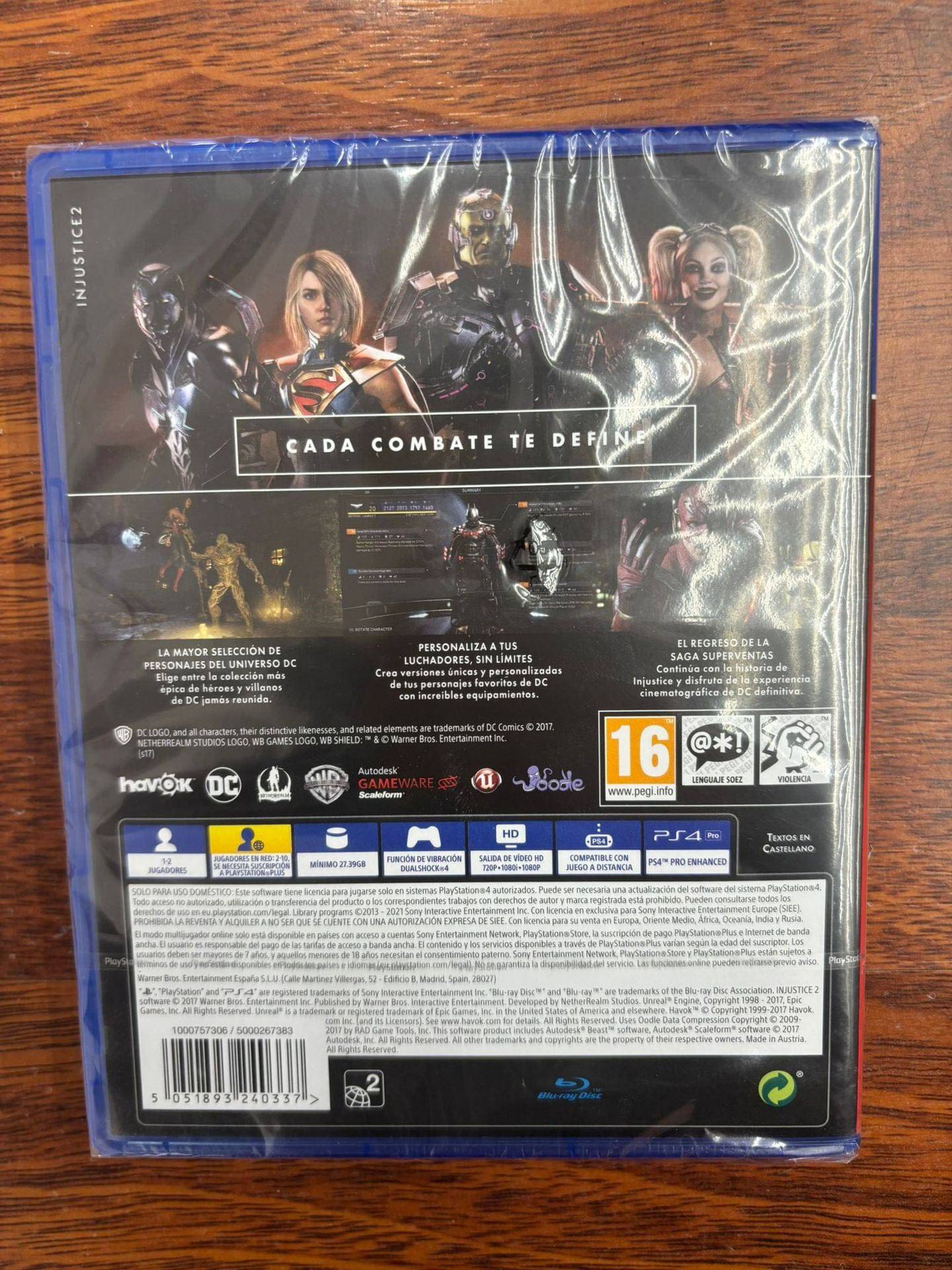 Injustice 2 (Hits) PS4 ES Injustice 2 (Hits) PS4 ES